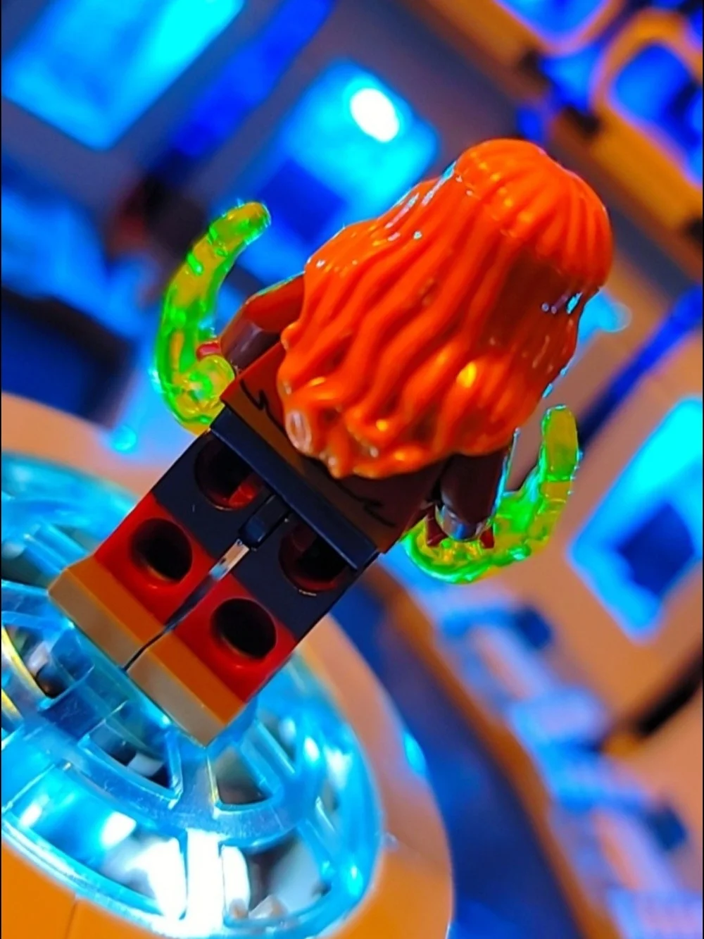 Captain Marvel Minifigure Lego Compatible